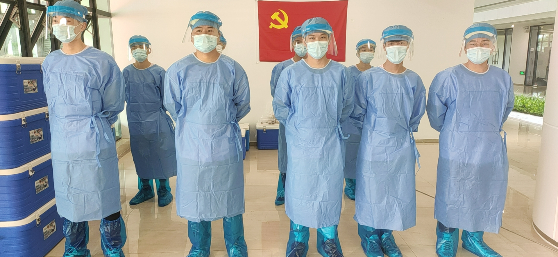 防疫有我 使命必达 | 广电城市服务助力把守入境人员服务组集中居住点防疫关